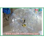 PVC Inflatable Sports Games 0.6mm TPU 1.5m DIA Inflatable Body Bumper Ball for sale