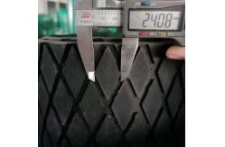 China 12mm Vulcanized Bonding Layer Conveyor Pulley Lagging Drum Pulley Rubber Lagging supplier