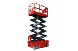 China 450kgs Scissor Lift Self Propelled 6m Mobile Hydraulic Lift Green supplier