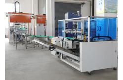 China Wrap Around Caser Carton Casing Carton Caser Bottle Packer Packing Machine supplier