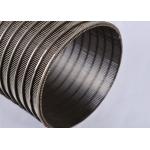 SS Wedge Johnson Wire Screen , Stainless Steel Wedge Mesh Cylinder Filter for sale