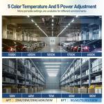 25W - 45W LED Vapor Tight Light Fixture IP65 LED Moisture Proof Lamps