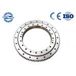 Single Row Four Point Contact Ball Slewing Bearing External Gear For Axial Load CRB3010 for sale
