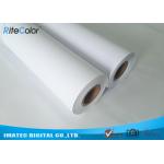 Inkjet Matte Finish Paper 180 Gram , Waterproof Coated Paper Roll Dye Ink Support for sale