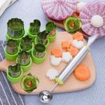 Fruit And Vegetable Cutter Shapes Set Tool For Kitchen Baking for sale