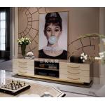 Modern Showcase High End Italian Design Wood Tv Stand for sale