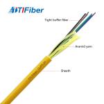 GJPFJH Multicord Tight Buffer Single Mode Fibre Cable For Indoor for sale