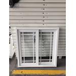 PVC Sliding Window with Tempered Glass and Custom Colors for sale