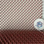 Heavy Duty Metal Chain Link Mesh Maximum Width 12 Meters Customizable Aperture for sale