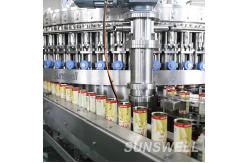 China SS316L Aluminum Beverage Can Filling Machine 415V Juice Rotary Canning supplier