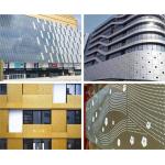Decorative Aluminium Perforated Metal Sheet Mesh Curtain Wall In Architectural for sale