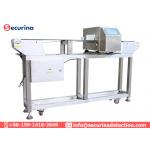Industrial Metal Detector Machine Chain Conveyor Style Customized Width