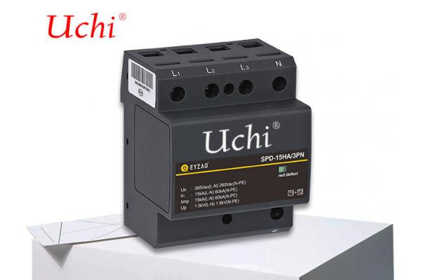Class 1 Save Space Power Surge Protector SPD 15kA Only 27mm Width
