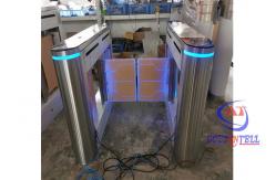 China SS304 Anti Tailing Face Recognition Full Height Turnstile Access Control Gate supplier
