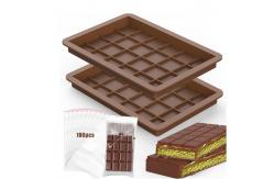 China MHC Chocolate Molds Silicone Geometric Square Large Deep Custom Dubai Chocolate Mold supplier