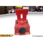 Red Clamp On Circuit Breaker Lockout For 120V - 277V Circuit Breaker for sale