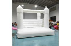 China Kids Party White 10ft Jumping Castle Inflatable Bouncing House PVC Inflatable Bouncer supplier