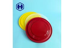China 2000ml IML Plastic Containers White Black Yellow Recyclable Microwavable Take Out Bowl supplier