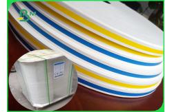 China Thickness 13.5 - 15mm Environmental Protection FDA Straw Paper In Roll supplier
