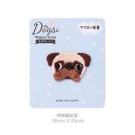 Smiling Pekingese Iron-On Patch - Personalized Dog Lovers Gift with Handmade Charm for sale