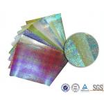 China Customerized Pearl rainbow wrapping paper for bouquets , Iridescent  gift wrap sheets for sale