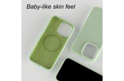 China Premium Liquid Silicone Phone Case With Magsafe Super Strong Magnets N52 supplier