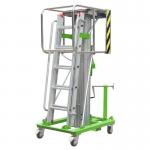 Manual Elevating Lift Manual Winch Elevating Work Platform for sale
