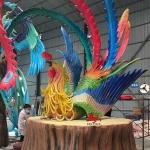 Weather Proof Realistic Animatronic Animals Chinese Mythical Animal Phoenix