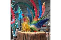 China Weather Proof Realistic Animatronic Animals Chinese Mythical Animal Phoenix supplier