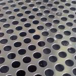 Round Hole Stainless Steel 304 316 Aluminum Perforated Metal Sheet Powder Coated for sale