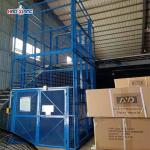 Residential Freight Elevator Hydraulic Small Cargo Lift For Materials for sale