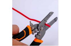 China Multi Function 134g Cable Striper Crimping Cutting ANSI Wire Stripping And Twisting Tool supplier