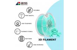 China 3D Printer Filament 1.75 PETG Mint Green 1kg Toughness Enhanced Customized Request supplier