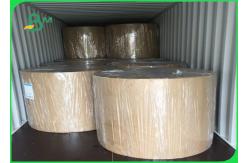China AA 70gr + 10gr PE Coated Paper With Polyethylene Untearable Craft Paper As Base supplier