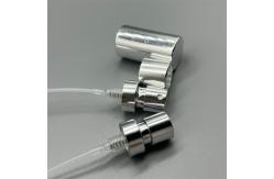 China Elegant Silver Perfume Pump With Cap Stylish Dispenser For Fragrances supplier