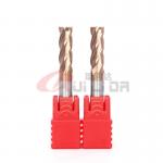 Solid Carbide 1/4 Inch End Mill Extra Long AlTiSiN Coating for sale