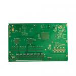 HASL FR4 PCB Board with Impedance Control and Green Solder Mask Color for sale