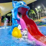 Easy Installation Water Play Fountain and Interactive Pool for All Ages Water Entertainment for sale