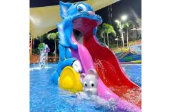 China Hotels' Favorite Customizable Water Spray Park with Multiple Exciting Features Octopus Slide supplier