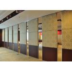 Steel Carpet Finish Folding Sliding Partition , Timber Partition Wall for sale