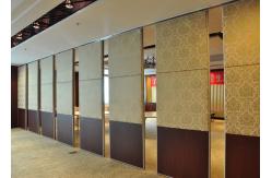 China Steel Carpet Finish Folding Sliding Partition , Timber Partition Wall supplier