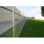 6ft Tall Galvanized Commercial Plain Or Barb Wire Top Fence From Factory Supply for sale