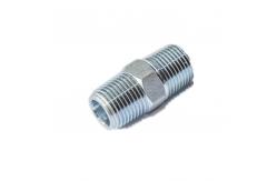 China Bspt / Npt / Bsp 2 Inch Threaded Nipple Double Male Hex supplier