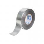 25M Aluminium Tape Waterproof , Fiberglass Foil Tape High Temp Resistant for sale