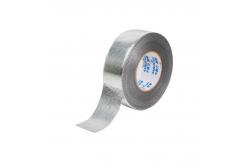 China 25M Aluminium Tape Waterproof , Fiberglass Foil Tape High Temp Resistant supplier