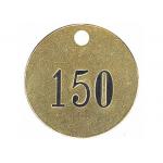 Round Numbered Brass Interlocking Stencils Eco - Friendly Free Mould Charge for sale