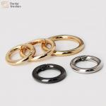 Heavy Duty Metal O Rings Round Snap Clip For Key Bag Hardware Accessories for sale