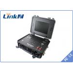 Rugged COFDM Video Receiver HDMI CVBS with Display 4G & WiFi Diversity Reception Low Latency for sale