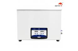 China Laboratory Ultrasonic Cleaning Equipments 720W 38L Large Tank Adjustable Timer supplier