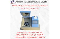 China Fully Automatic Touchscreen Oil Calorimeter 300ml Oxygen Bomb 0.0001℃ Accuracy supplier